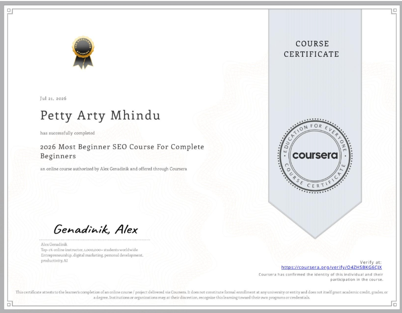 Beginner SEO